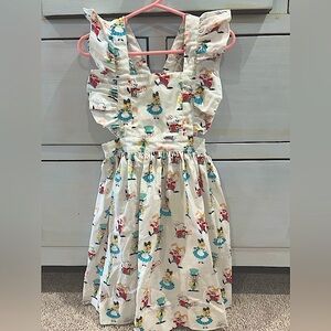 Handmade Alice in wonderland toddler dress